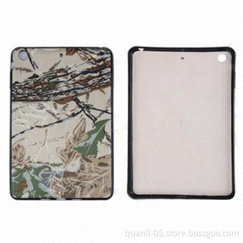 PU or Fabric Cases for iPad Mini 4/3, IMD Finish, Various Colors Available